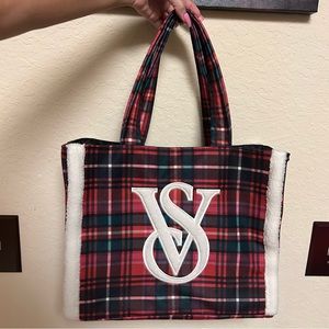 Victoria’s Secret Flannel Tote